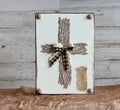 Rustic Cross Wood Sign – Faith Inspired Farmhouse Decor