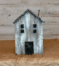 Rustic Farmhouse Cottage – Brown & White, Large