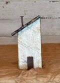 Rustic Barnwood Cottage – White, Small