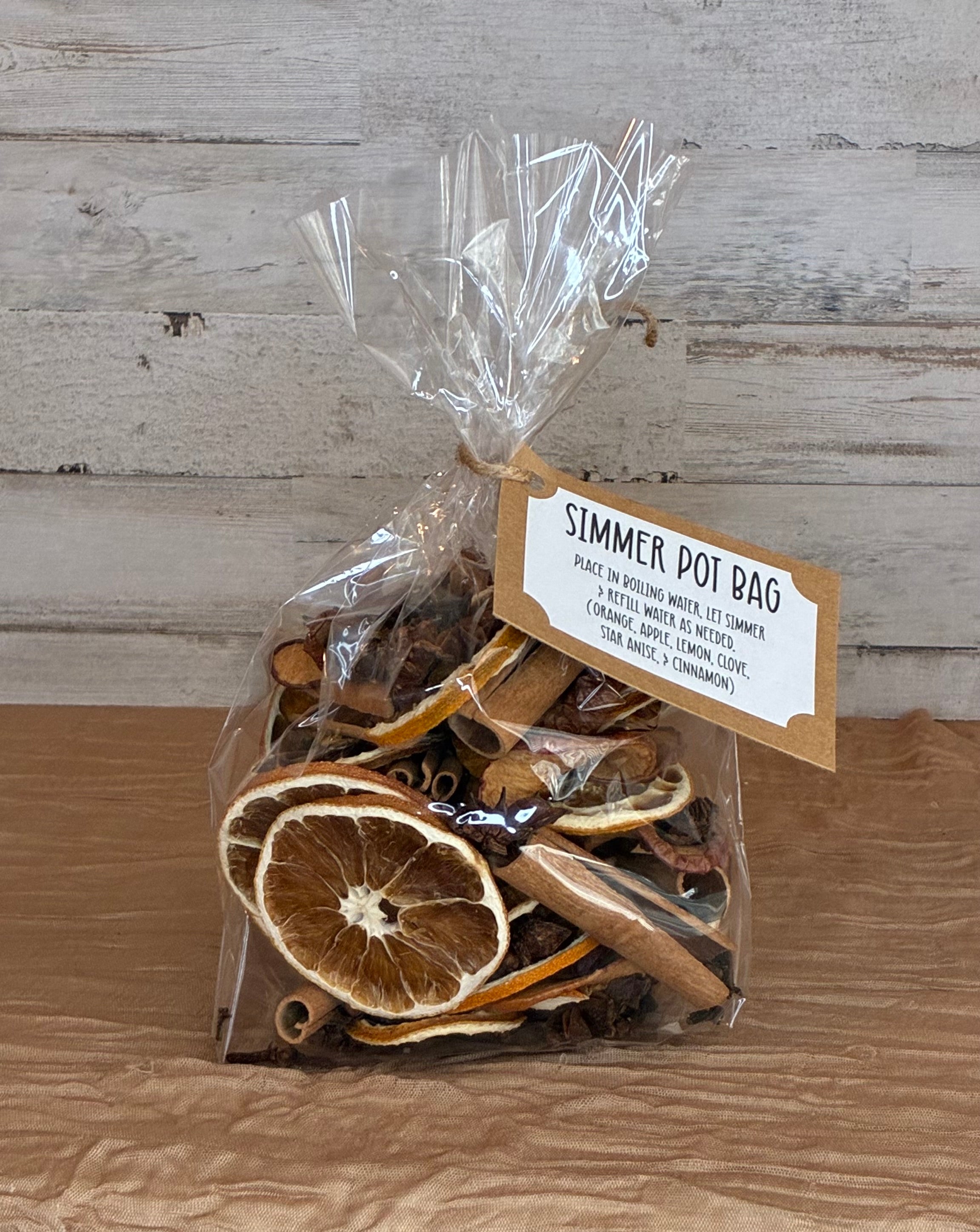 Simmer Pot Bag – Dried Citrus & Spice